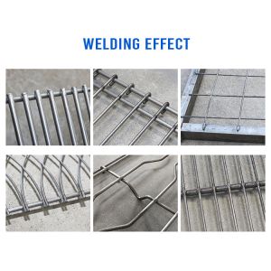 HWASHI Customizable Manual Row Wire Mesh Welding Machine for Shelving Wire Rack