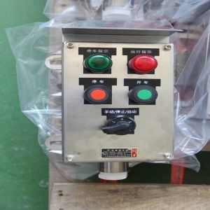 IP65 Stainless Steel Wall Mounted Electrical Control Panel Enclosures AC 220V