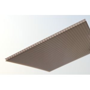 Cheap OEM Double Wall Polycarbonate Panels , Custom Makrolon Polycarbonate Sheet for sale