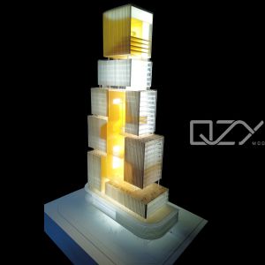 Architectural Scale Models SZAD 1/200 Gree Headquaters Building Model
