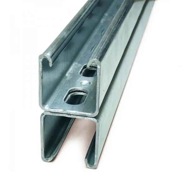 Lightweight Anodized Aluminum Unistrut Channel C Shaped Steel For Unwavering