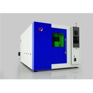 High Power Fiber Laser Cutting Equipment Fast Pallet Exchanger Automatically