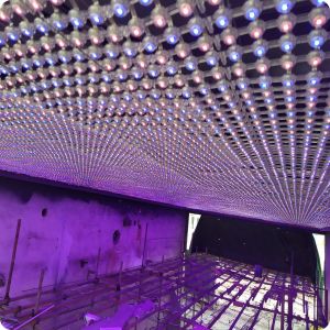 Cheap Advertising LED Grid Screen 3x12bit for Commercial Digital Sign Display for sale