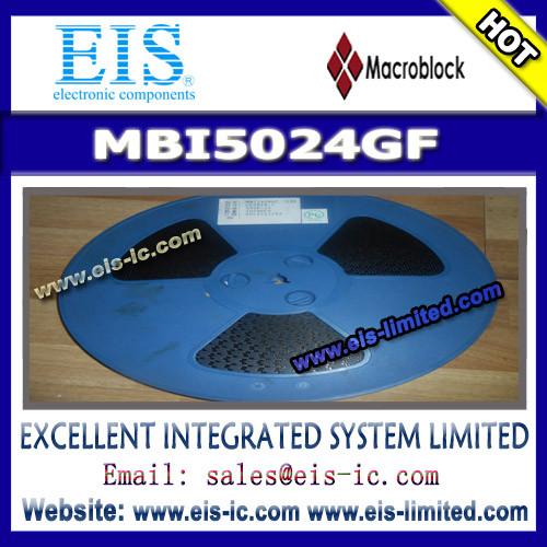 MBI5024GF - MBI (Macroblock) - 16-bit Constant Current LED Sink Driver - Email: