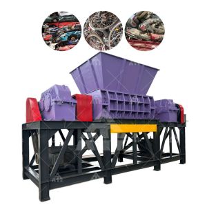Cheap Diesel Engine Two Shaft Shredder Car Shell Shredder High Efficiency for sale
