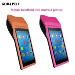 Handheld POS Terminal Android PDA with built in thermal Printer 1D CCD Barcode