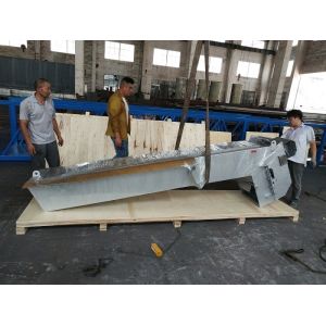 Solid Liquid Separate Mechanically Raked Bar Screen Wastewater In Sewage
