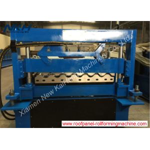 Big Wave Corrugated Roll Forming Machine With 780mm Cover Width CE Approved