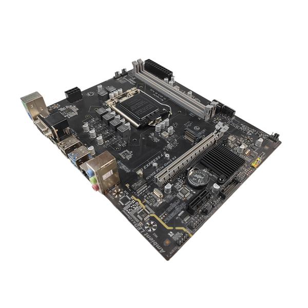 PCWINMAX H510-Plus LGA 1200 Micro-ATX DDR4 Single M.2 VGA HD DP Output PCIe 4.0