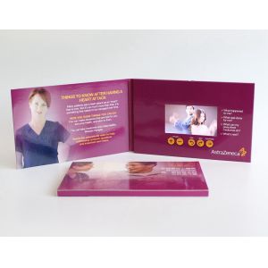 4G / 8G promotional handmade LCD Video Card with touch screen , USB port