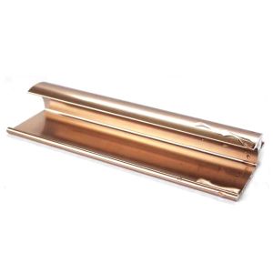 Aluminum Handle 2.0 mm Edge Golden Profile For Kitchen Cabinet