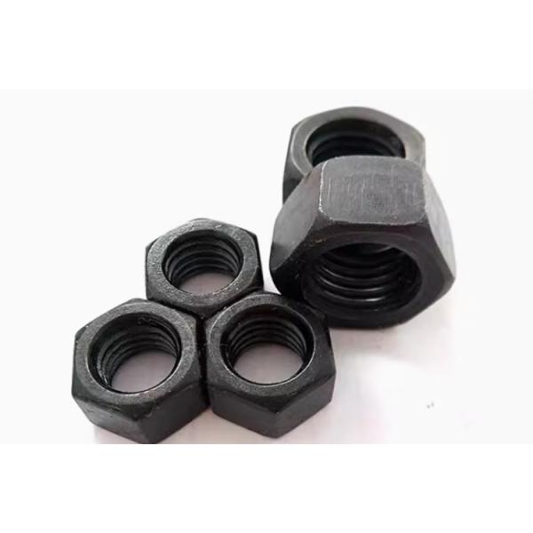 M4 M16 Carbon steel Hexagon Nuts Class4.8 Grade 8.8 Metal nuts with Black