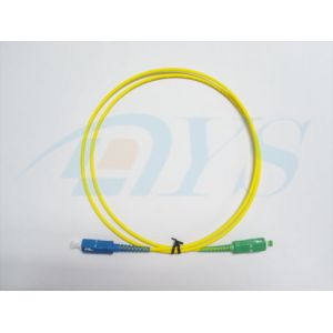 SC-SC/ APC Simplex Singlemode Optical Fiber Patch Cord Compliant With ANSI, NTT