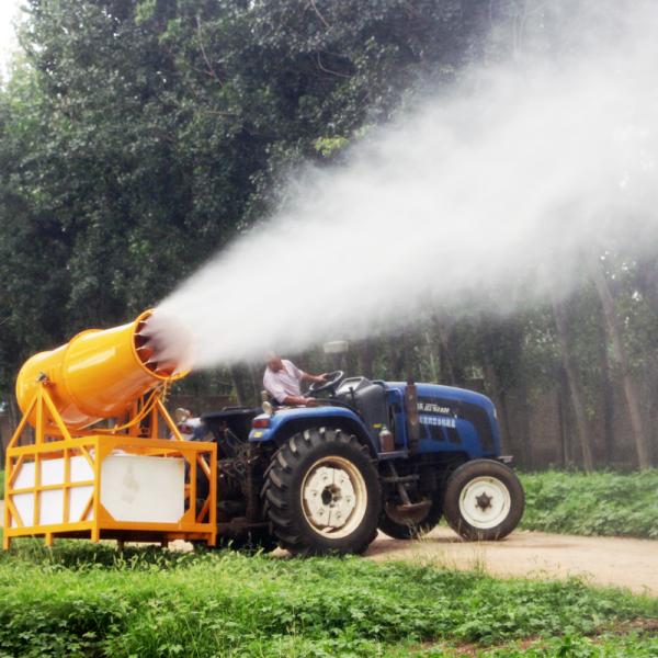 Pneumatic Electrostatic Orchard Sprayer Tractor For Agricultural / Forestry Pest Control