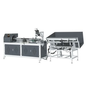 PLC Touch Screen Paper Pipe Core Cutting Machine with Auto Loading