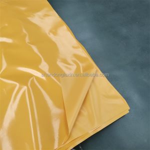 White Yellow PVC Tarpaulin Rainproof Waterproof Sun Resistant with Wide