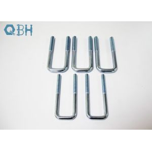 China BUILDING U BOLTS CARBON STEEL U BOLTS ZINC CLASS4.8/8.8 M6-M36 on sale