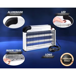 JZ Original 20w Aluminum Electric Fly Catcher Insest Killing Pest Control Bug