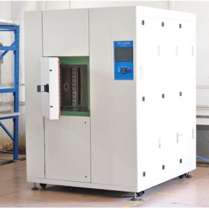 56L High Accuracy Hot And Cold Impact Temperature Thermal Shock Test Chamber For