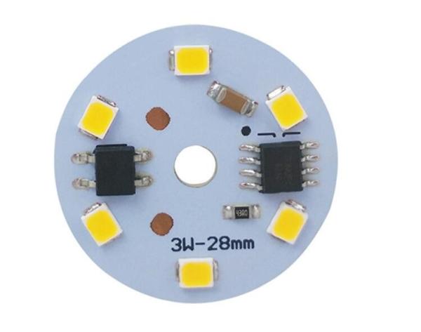 Quality Round Aluminum PCB Board Turnkey PCBA Service With 100% E-Test AOI Test 94V0 wholesale