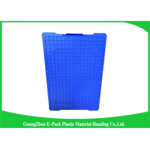 Plastic Storage Crates For Packaging , Leakproof Large Plastic Storage Boxes
