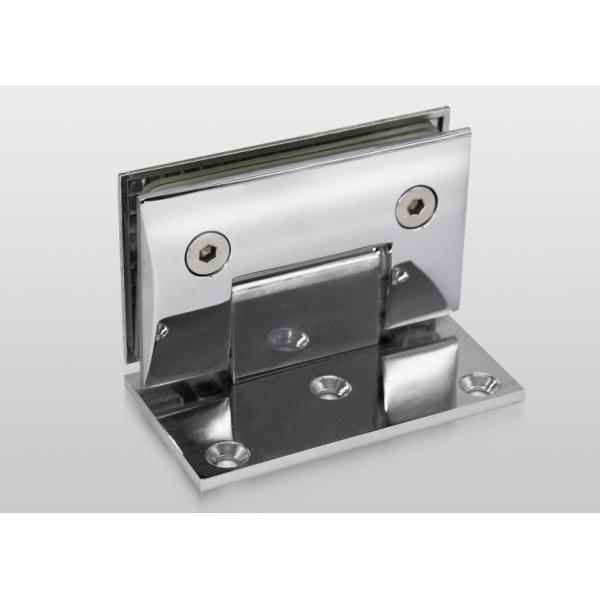 Quality Stainless Steel SS304 Shower Door Hinges Customized Size For Shower Glass wholesale