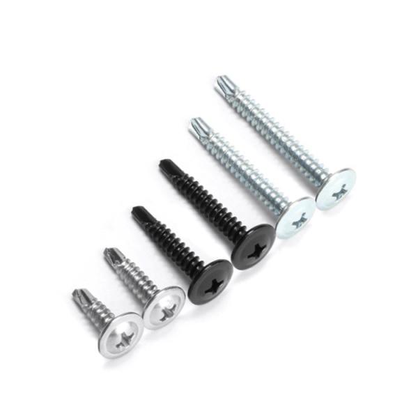 Quality ISO9001 2015 Certified C1022 Self-Drilling Screw with Truss Head and Zinc Plated Finish wholesale
