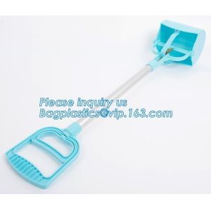 Clean Pick Up Pet Plastic Waste Tool,Factory Price Long Handle Dog Poop Scoop,