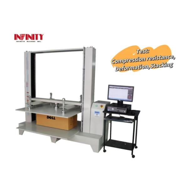 Quality Stacking Test Of Package Container IF1552 Professional Carton Compression Tester 20kn wholesale