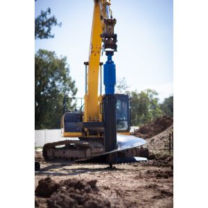 Excavator Attachments Post Hole Digger Earth Auger 260 Bar Max Torque 5477 Nm