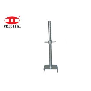 Heavy Duty HDG Steel Scaffolding U Head For Timer Beams