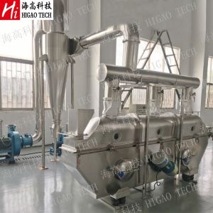 VFD Horizontal Fluid Bed Dryer Vibrating Horizontal Fluidized Bed Dryer Granule
