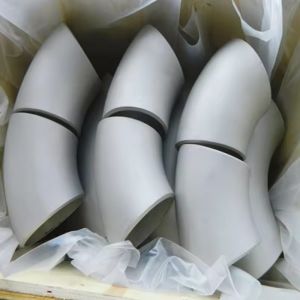 Ss304 Flexible 90 Degree Elbow Stainless Steel Pipe Fittings Round Section