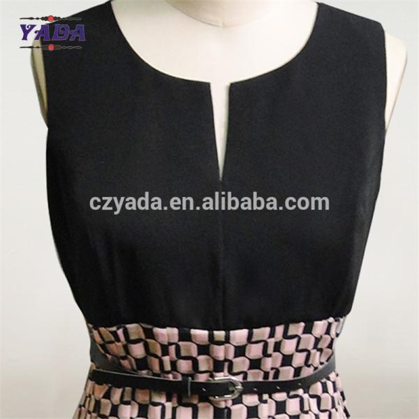 Ladies new model smart casual silm plus size clothing dropshipping dresses lady with low price