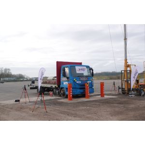 350mm Depth Fixed Bollards Strong Corrosion Resistance and Anti-Corrosion Coated