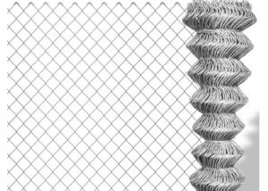Cheap SGS 6 Foot Chain Link Fence , Vinyl 6ft Chain Link Fencing for sale