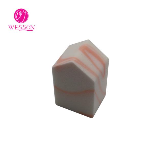 Washable Double color Small House Shape Makeup sponge Puff