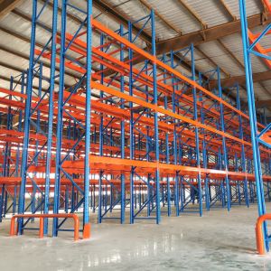 Customized Metal Warehouse Racking Simple Structures Heavy Duty Industrial
