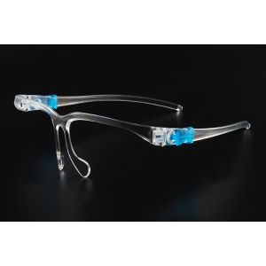 New Arrival Full Cover Protective Face Sheild PET Transperent With Glasses Frame