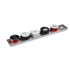 Electrical Desk Grommet Outlet Rail Track Kitchen Power Sockets Custom