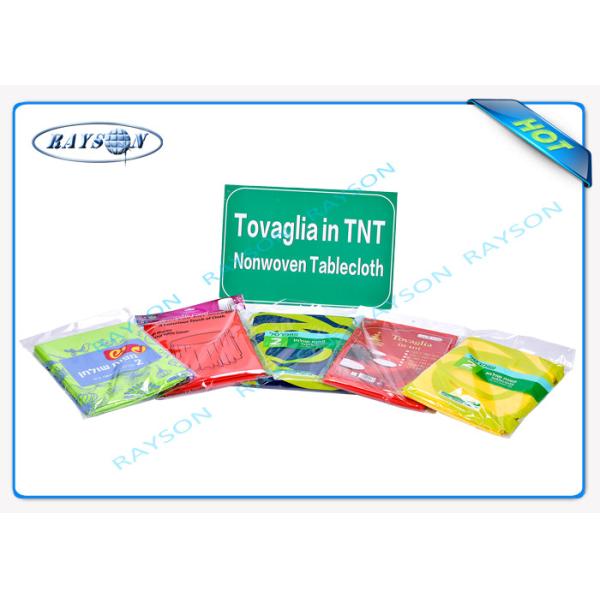 Quality  Soft Feeling 100% Polypropylene Non Woven Tablecloth For Home wholesale