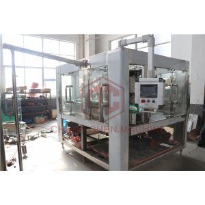High Speed Beverage Can Filling Machine Soda Water Cup Filling And Sealing