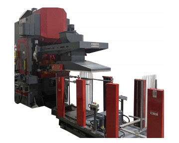 H Type High Speed Fin Press Line For Fin Production And Stack Length 900/1200