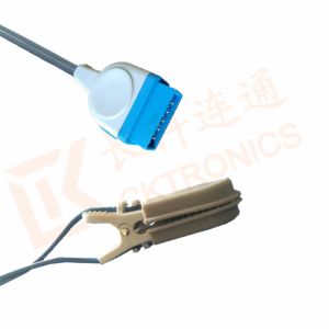 GE Datex Ohmeda Spo2 Probe Sensor 11 Pin Reusable SpO2 Sensor Animal Use