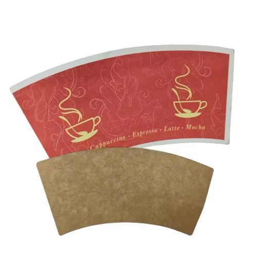 Quality Waterproof Biodegradable Eco-Friendly Custom Size Biodegradable PE Coated Paper Cup Fan wholesale