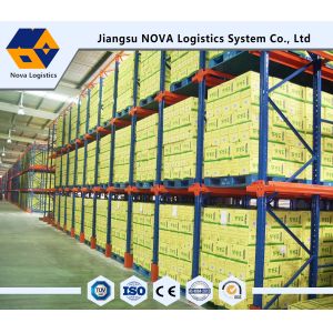 Cheap OEM Loading Capacity Drive In Pallet Racking with Smart Section Design And High Quality Steel for sale