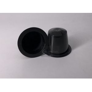 Black Food Grade Coffee Pod Capsules PP Materials With 8g Capacity , OEM ODM