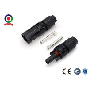 TUV Approved Solar PV Power Connector with Silver Plated Copper Contacts for