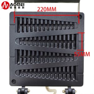 Waffle Tree Shaped Making Machine at 50-300C Temperature Range with 410*305