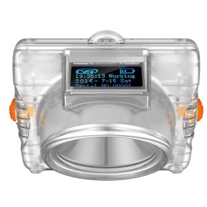 KL6LMA Wireless Mining Headlamp 15000lux IP68 Rechargeable LED Cap Lamp